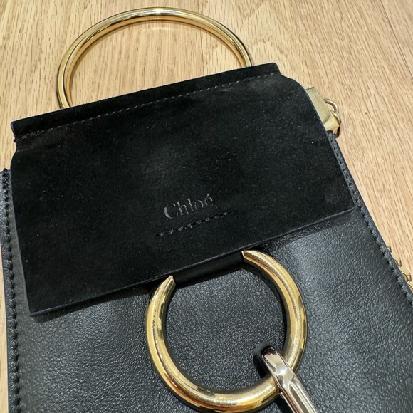 CHLOE Small Faye Bracelet Bag Black - Picture 4 of 6